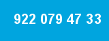 922 079 47 33 922 079 47 33